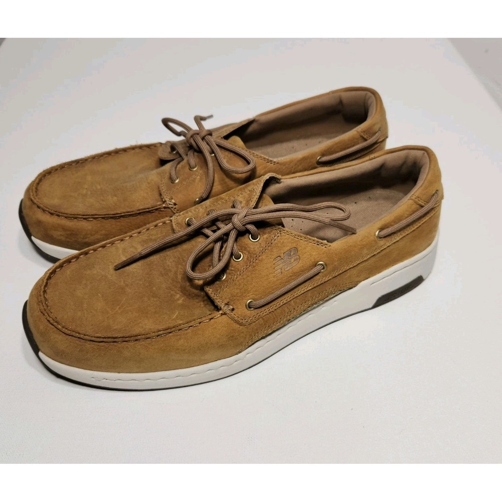 New Balance Mens Loafers Boat Shoes‎ Size 11 Browm MD1200TN